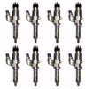 Exergy 01-04 Chevrolet Duramax 6.6L LB7 Reman SAC 100% Over Injector - Set of 8 - E01 10118