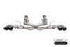 Corsa Xtreme Sound Level - 3" AFM Cat-Back Quad 4.5" Black Tips - C8 Corvette