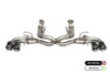 Corsa 2020-2024 Chevrolet Corvette C8 RWD 3in Delete 4 Valve Cat-Back w/NPP w/4.5in CF PolishedTips - 21106CF