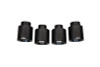 Corsa 20-24 Chevrolet Corvette C8 RWD 4.5in Carbon Fiber Black PVD Tip Kit (For Corsa Exhaust Only) - 21109CFBLK