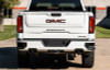 Corsa 19-24 Chevy Silverado 1500 CatBack Dual Rear Exit with Twin 4in Black Powder Ct ProSeries Tips - 21199BPC
