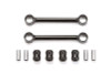 Fabtech 07-18 Jeep JK 4WD 3-5in Rear Fixed Sway Bar End Link Kit - FTS24159