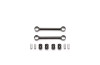 Fabtech 07-18 Jeep JK 4WD 3-5in Rear Fixed Sway Bar End Link Kit - FTS24159