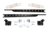 Fabtech 11-16 Ford F250/350 4WD Short Bed Floating Rear Traction Bar System - FTS62006