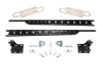 Fabtech 11-16 Ford F250/350 4WD Long Bed Floating Rear Traction Bar System - FTS62007