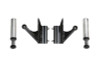 Fabtech 08-15 Ford F250/350 4WD Front Dirt Logic 2.25 Bump Stop Kit - FTS920242