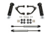 Fabtech 14-18 GM C/K1500 P/U w/oE Alm Or Stmp Stl UCA 2in UCA Kit w/Dl 2.5 & 2.25 - K1069DL