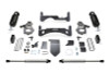 Fabtech 14-18 GM C/K1500 P/U w/oE Alm Or Stmp Stl UCA 6in Perf Sys G2 w/Dl 4.0 & 2.25 - K1086DL