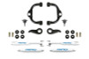 Fabtech 20-21 GM K2500HD 3.5in Bj UCA Kit w/Perf Shks - K1157