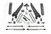 Fabtech 08-10 Ford F450/550 4WD 6in Rad Arm Sys w/Coils & Dlss Shks - K2052DL