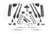 Fabtech 08-10 Ford F450/550 4WD 6in 4Link Sys w/Coils & Perf Shks - K2054