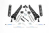 Fabtech 08-16 Ford F250 4WD 6in Rad Arm Sys w/Coils & Perf Shks - K2119