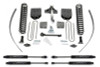 Fabtech 08-16 Ford F250 4WD w/o Factory Overload 8in Basic Sys w/Stealth - K2121M