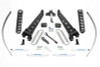 Fabtech 08-16 Ford F250 4WD w/o Factory Overload 8in Rad Arm Sys w/Coils & Perf Shks - K2123