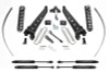 Fabtech 08-16 Ford F250 4WD w/o Factory Overload 8in Rad Arm Sys w/Coils & Stealth - K2123M