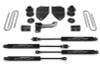 Fabtech 17-21 Ford F250/F350 4WD 4in Budget Sys w/Stealth - K2213M