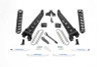 Fabtech 17-21 Ford F250/F350 4WD Diesel 4in Rad Arm Sys w/Coils & Perf Shks - K2215