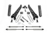 Fabtech 17-21 Ford F250/F350 4WD Diesel 4in Rad Arm Sys w/Coils & Dlss Shks - K2215DL