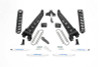 Fabtech 17-21 Ford F250/F350 4WD Diesel 6in Rad Arm Sys w/Coils & Perf Shks - K2218