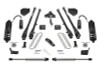 Fabtech 17-21 Ford F250/F350 4WD 4in 4Link Sys w/4.0 & 2.25 - K2228DL