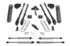 Fabtech 17-21 Ford F250/F350 4WD Gas 4in 4Link Sys w/Coils & Dlss Shks - K2254DL