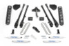 Fabtech 17 Ford F450/F550 4WD Diesel 6in 4Link Sys w/Coils & Perf Shks - K2284