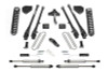 Fabtech 17-21 Ford F250/350 4WD Diesel 6in 4Link Sys w/Coils & 2.25 Dl Resi Frt & Dl Rr Shks - K2294DL