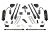 Fabtech 18 Ford F450/F550 4WD Diesel 6in 4Link Sys w/4.0 & 2.25 Dl - K2307DL