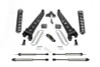 Fabtech 19-20 Ford F450/F550 4WD Diesel 6in Rad Arm Sys w/Coils & Dl Shks - K2335DL