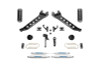 Fabtech 13-18 Ram 3500 4WD 5in Radius Arm Kit w/Perf Shks - K3144