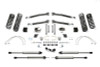 Fabtech 07-18 Jeep JK 2-Door 5in Trail Lt w/Dlss Shks - K4068DL