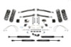 Fabtech 07-18 Jeep JK 4-Door 5in Trail Lt w/Stealth - K4070M
