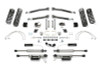 Fabtech 07-18 Jeep JK 4-Door 5in Trail Lt w/Dlss Resi - K4071DL
