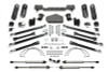 Fabtech 07-18 Jeep JK 4-Door 5in Crawler Lt w/Dlss Shks - K4074DL