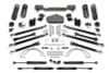 Fabtech 07-18 Jeep JK 4-Door 5in Crawler Lt w/Stealth - K4074M