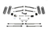 Fabtech 07-18 Jeep JK 4-Door 3in Trail w/Dlss Shks - K4090DL