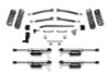 Fabtech 18-21 Jeep JL 4WD 4-Door 3in Trail w/Dlss Resi Shks - K4118DL