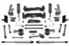 Fabtech 10-15 Toyota 4Runner 4WD 6in Perf Sys w/Dl 2.5C/O & 2.25 - K7060DL