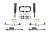 Fabtech 05-14 Toy Tacoma 2WD/4WD 6 Lug 3in UCA Sys w/Dl 2.5 C/O & Rr Dl Resi & Rr Leaf Pack - K7064DL