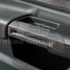 EOS Interior Door Armrest Panel - Carbon Fiber - 2024+ Ford Mustang S650 (VENT-1091-BKCF)