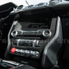 EOS Center Console Carbon Fiber Cover - 15-23 Ford Mustang S550 (VENT-1107-BKCF)