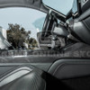 EOS Center Console Carbon Fiber Cover - 2024+ Ford Mustang S550 (VENT-1088-BKCF)