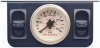 Firestone Air Adjustable Leveling Electric Control Panel w/Dual Gauge 0-150psi - White (WR17602260) - 2260