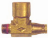Firestone Compressor Tee 1/4in. x 1/8in. NPMT x 1/8in. NPFT Air Fitting - Single (WR17603066) - 3066