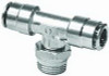 Firestone Male .25in. x 1.4in. x .25in. Branch Swivel Nickel Tee Air Fitting - 25 Pack (WR17603273) - 3273