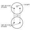 Firestone Ride-Rite Replacement Air Helper Spring (For PN 6781 / 6782 / 6783 / 6784) (W217606788) - 6788