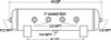 Firestone Air Tank 20 Gallon 12in. x 44in. (6) 1/2in. NPT Ports 150 PSI Max - Black (WR17609277) - 9277