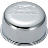 Ford Racing Chrome Breather Cap w/ Ford Racing Logo - Twist Type - 302-200