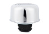 Ford Racing Chrome Breather Cap w/ Ford Mustang Logo - 302-220