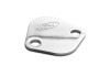 Ford Racing Ford Logo Fuel Pump Blockoff Plate - Chrome - 302-290